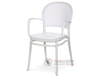 CT-746 WT, jídelní židle, plast bílý