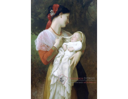 R15-4 Adolph William Bouguereau - Obdiv matky
