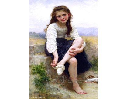 VR15-10 Adolph William Bouguereau - Před koupeli