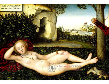 VlCR-199 Lucas Cranach - Nymfa u fontány