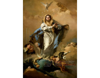 VSO1572 Giovanni Battista Tiepolo - Neposkvrněné početí