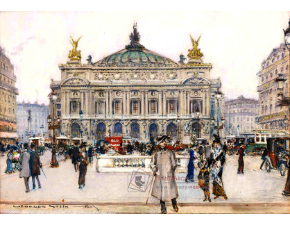 KO I-298 Georges Stein - Ulice před operou Garnier v Paříži
