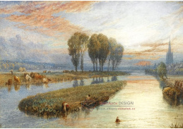 KO IV-462 Myles Birket Foster - Sběrači rákosu