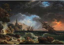 A-7314 Claude-Joseph Vernet - Ztroskotání v bouřlivém moři