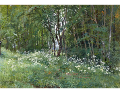 A-7450 Ivan Šiškin - Květiny na okraji lesa
