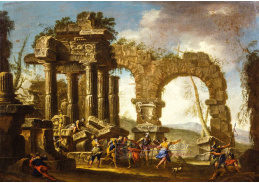 DDSO-3264 Clemente Spera a Tommaso Formenti - Architektonické capriccio s postavami