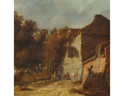 A-8846 Solomon Van Ruysdael - Stará zemědělská usedlost