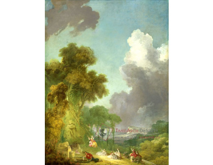 D-8262 Jean Honoré Fragonard - Houpačka