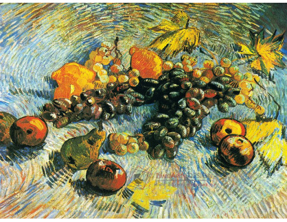 VR2-230 Vincent van Gogh - Zátiší s hrozny, jablky, citrony a hruškou