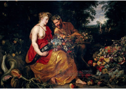 VRU205 Peter Paul Rubens a Frans Snyders - Ceres a Pan