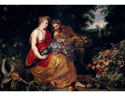 VRU205 Peter Paul Rubens a Frans Snyders - Ceres a Pan