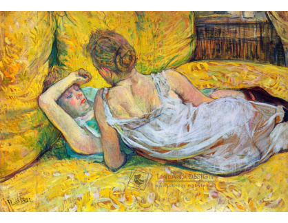 R7-230 Henri Toulose-Lautrec - Dvě přítelkyně