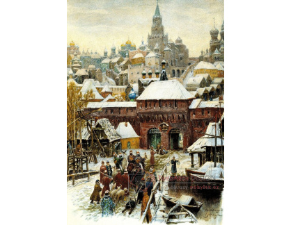 VR7 Apollinary Vasnetsov - Moskva na konci 17 století