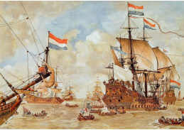 VL167 Willem van de Velde - Epizoda z 2 anglo-holandské války