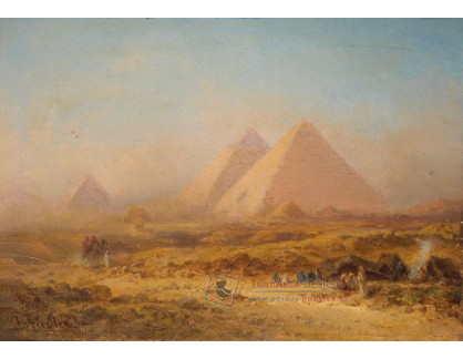 SO XVI-317 Bernhard Fiedler - Pyramidy v Gize