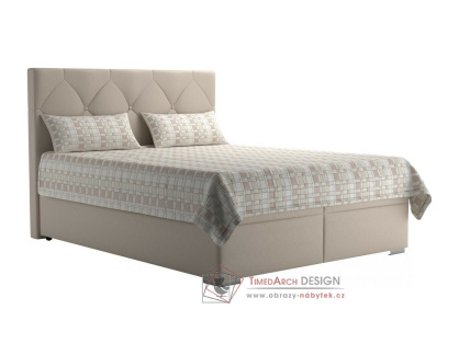 GELA, čalouněná postel 160x200cm, výběr provedení