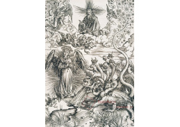 VR12-146 Albrecht Dürer - Sluneční žena a sedmihlavý drak