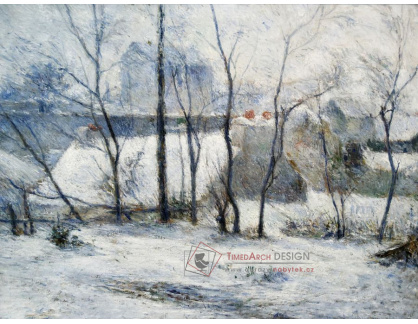 R9-226 Paul Gauguin - Sníh ve Vaugirard