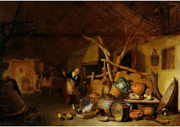 DDSO-1563 Egbert van der Poel - Vesnický interier