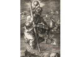 VR12-158 Albrecht Dürer - Svatý Kryštof