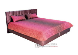 CUBE, čalouněná postel 180x200cm, výběr provedení