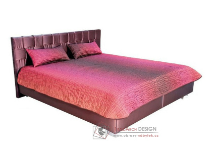 CUBE, čalouněná postel 180x200cm, výběr provedení