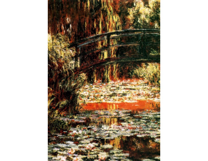 VCM 72 Claude Monet - Japonský most v Giverny