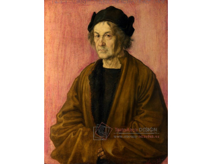 VR12-21 Albrecht Dürer - Portrét malířova otce