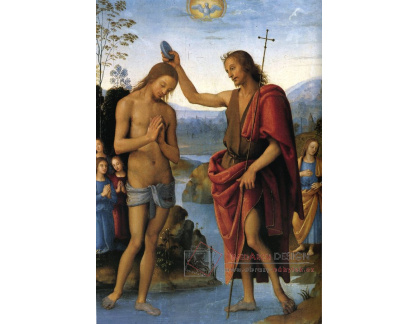 VSO163 Pietro Perugino - Kristův křest