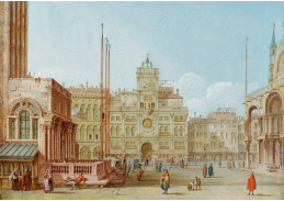 DDSO-4173 Pietro Bellotti - Piazza San Marco v Benátkách