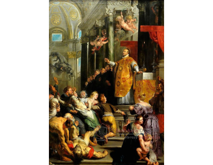 VRU06 Peter Paul Rubens - Zázrak svatého Ignáce z Loyoly