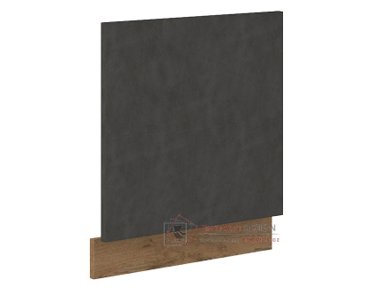 VEGA, dvířka na vestavnou myčku ZM 57x59,6cm, dub lancelot / šedá