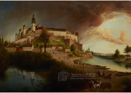 A-4242 Jan Nepomucen Głowacki - Pohled na Wawel
