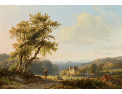 A-5419 Jan Willem van Borselen - Horská krajina