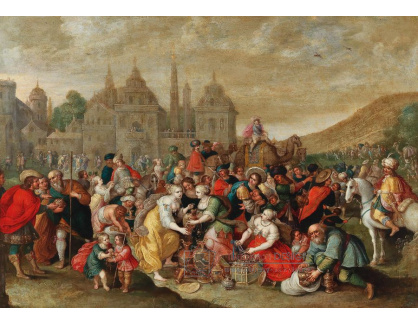 DDSO-5050 Hieronymus Francken a Frans Francken - Odjezd Izraelitů z Egypta