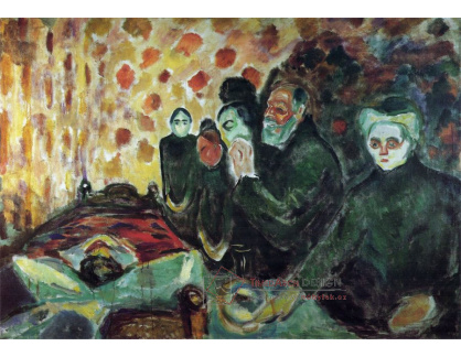 VEM13-10 Edvard Munch - Na smrtelné posteli