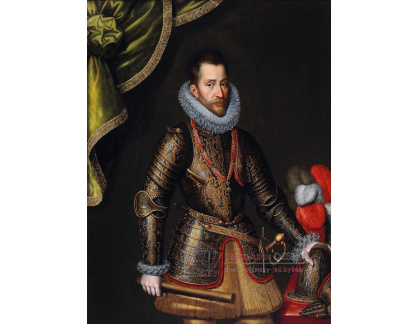 DDSO-299 Neznámý autor - Portrét arcivévody Albrechta VII
