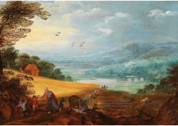 DDSO-1678 Jan Brueghel a Joos de Momper - Rozsáhlá říční krajina