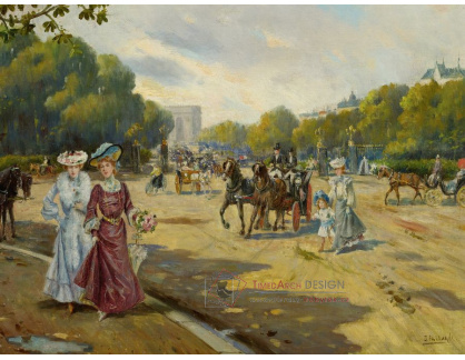 SO IX 312 Joaquín Pallares Y Allustante - Port Dauphine Bois de Boulogne