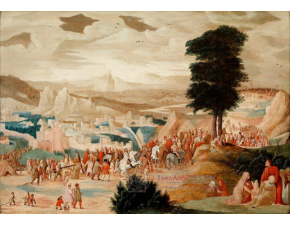 KO VI-248 Pieter Brueghel - Kristus nesoucí kříž na místo jeho ukřižování