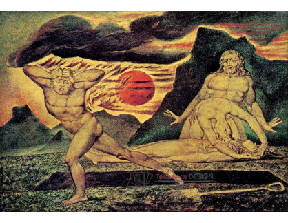 KO VI-482 William Blake - Abel nalezl Adama a Evu