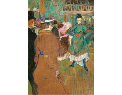 A-235 Henri Toulose-Lautrec -  Začátek čtverylky v Moulin Rouge