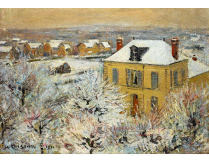 DDSO-3519 Gustave Loiseau - Dům v zimě