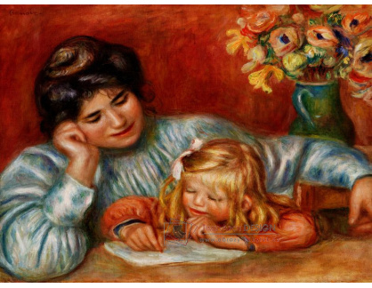 D-6851 Pierre-Auguste Renoir - Lekce psaní