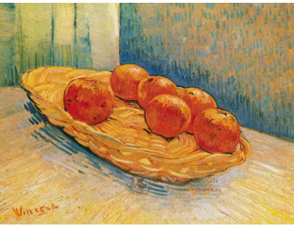 VR2-202 Vincent van Gogh - Zátiší s pomeranči v košíku
