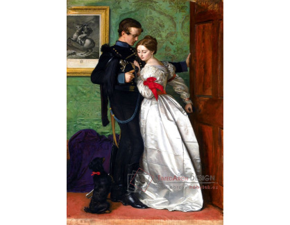 VANG21 John Everett Millais - Černý Brunswicker