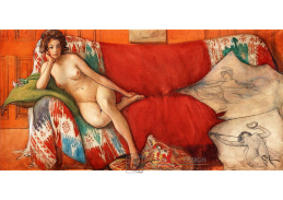VP358 Carl Larsson - Dívčí akt