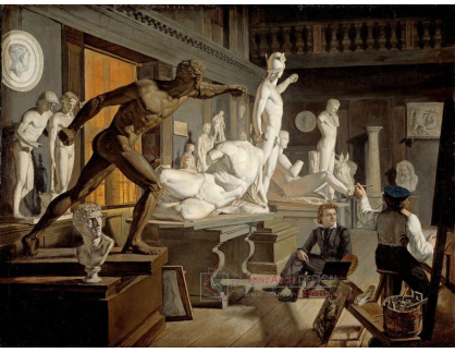 SO XIV-372 Knud Baade - Scéna z akademie v Kodani