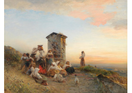 SO XVI-61 Albert Flamm - Ženy u studny v Campagna