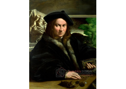 PORT-444 Parmigianino - Portrét Francesco Mazzola